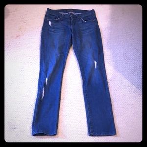 James Jeans Distressed Ritchie Jeans Sz 26